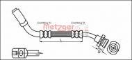 Шлангопровод METZGER 4114723