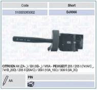 Переключатель MAGNETI MARELLI 510033363002