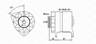 Генератор MAGNETI MARELLI 943356455010