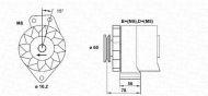 Генератор MAGNETI MARELLI 943356674010