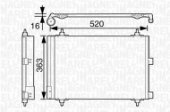 Конденсатор MAGNETI MARELLI 350203628000