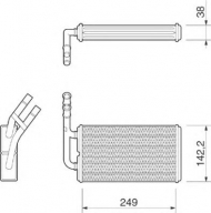 Теплообменник MAGNETI MARELLI 350218210000