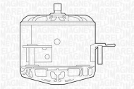 Вентилятор MAGNETI MARELLI 069422213010