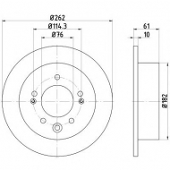 Тормозной диск HELLA 8DD 355 118-331