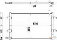 Конденсатор BEHR HELLA SERVICE 8FC 351 304-321