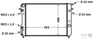 Теплообменник BEHR HELLA SERVICE 8MK 376 704-541
