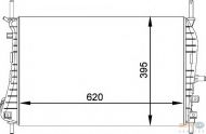 Теплообменник BEHR HELLA SERVICE 8MK 376 764-231