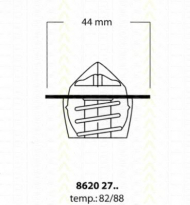 Термостат TRISCAN 8620 2782