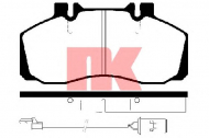 Комплект тормозных колодок NK 222353