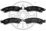 Комплект тормозных колодок OPTIMAL 9670