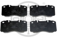 Комплект тормозных колодок OPTIMAL 12475