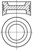 Поршень AE 24215 STD