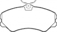 Комплект тормозных колодок QH Benelux BP539