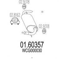 Амортизатор MTS 01.60357
