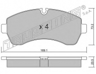 Комплект тормозных колодок TRUSTING 689.0