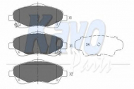 Комплект тормозных колодок KAVO PARTS KBP-9018
