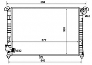 Теплообменник NRF 53807