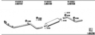 Глушитель WALKER MB84012