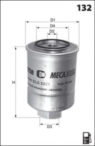 Фильтр MECAFILTER ELG5222