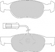 Комплект тормозных колодок NECTO FD6643A
