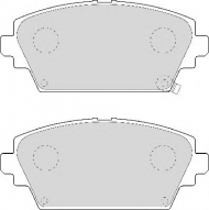 Комплект тормозных колодок NECTO FD6937A