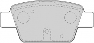 Комплект тормозных колодок NECTO FD6919A
