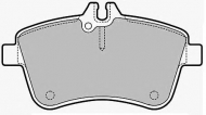 Комплект тормозных колодок NECTO FD7162A