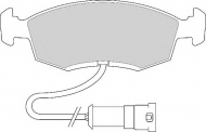 Комплект тормозных колодок NECTO FD6107A