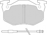 Комплект тормозных колодок NECTO FD6065A