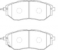 Комплект тормозных колодок NECTO FD7307A