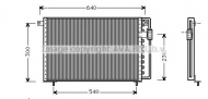 Конденсатор AVA QUALITY COOLING CR5036