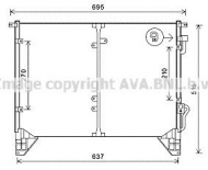 Конденсатор AVA QUALITY COOLING DW5116