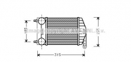 Теплообменник AVA QUALITY COOLING FT4189