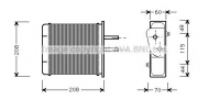Теплообменник AVA QUALITY COOLING FTA6150