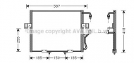 Конденсатор AVA QUALITY COOLING KA5015