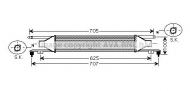 Теплообменник AVA QUALITY COOLING OL4421