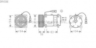 Компрессор AVA QUALITY COOLING DFK038