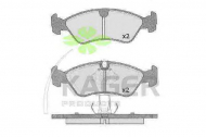 Комплект тормозных колодок KAGER 35-0047