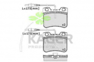 Комплект тормозных колодок KAGER 35-0154