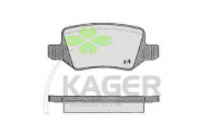 Комплект тормозных колодок KAGER 35-0526