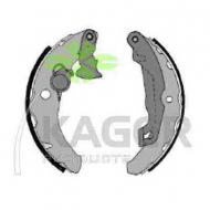 Комлект тормозных накладок KAGER 34-0002