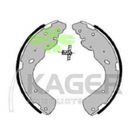 Комлект тормозных накладок KAGER 34-0369