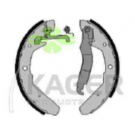 Комлект тормозных накладок KAGER 34-0473