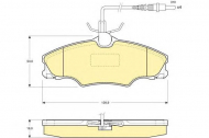 Комплект тормозных колодок GIRLING 6111931