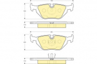 Комплект тормозных колодок GIRLING 6113432