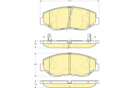 Комплект тормозных колодок GIRLING 6133259