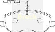 Комплект тормозных колодок BRECK 20261 00 W