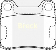 Комплект тормозных колодок BRECK 20687 10 704 00