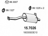 Амортизатор ASSO 15.7026