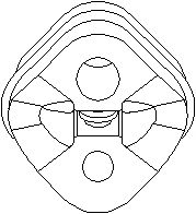 Держатель TOPRAN 400 233